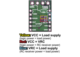 RC switch with medium low-side MOSFET - jumper connections